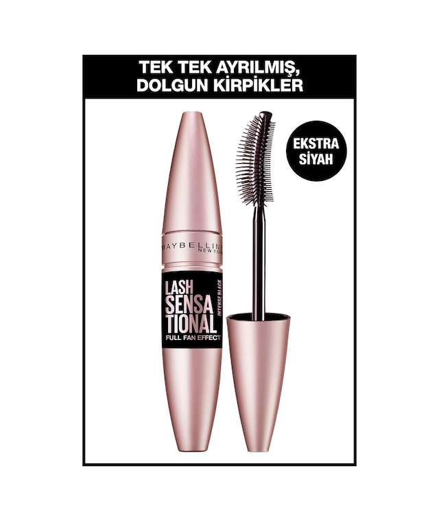 Maybelline New York Lash Sensational Yelpaze Etkili Intense Black