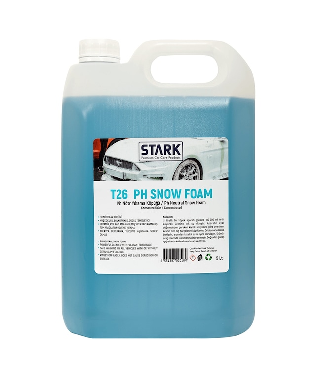 Stark T26 Ph Snow Foam Ph Nötr Yıkama Köpüğü 5 Lt