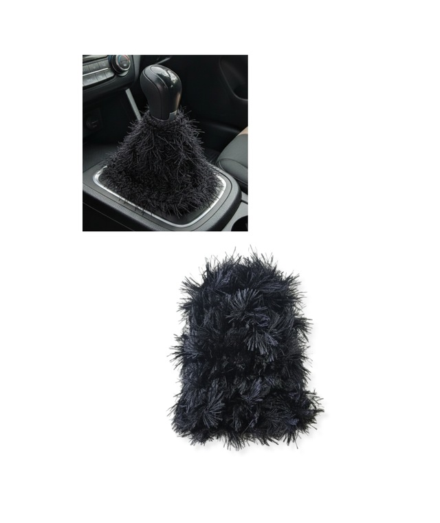 Oto Vites Uzun Tüylü Peluş Vites Körüğü Püskülü Tüm Araçlar İçin