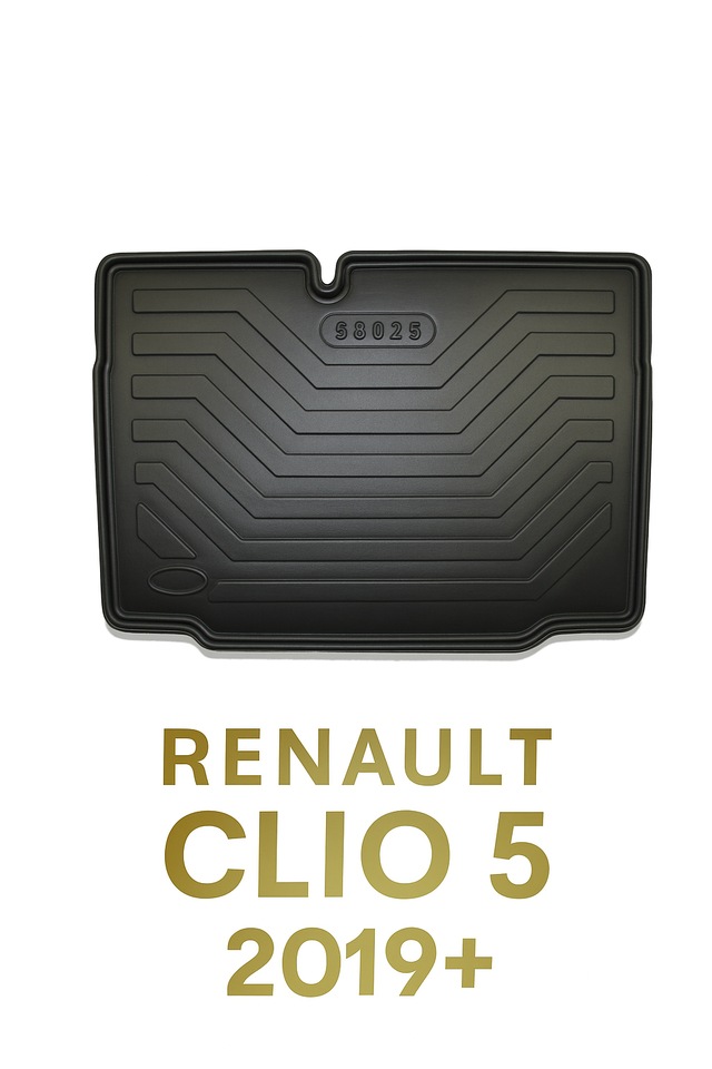 Renault Clio 5 2019+ Uyumlu Bagaj Havuzu 3d Premium