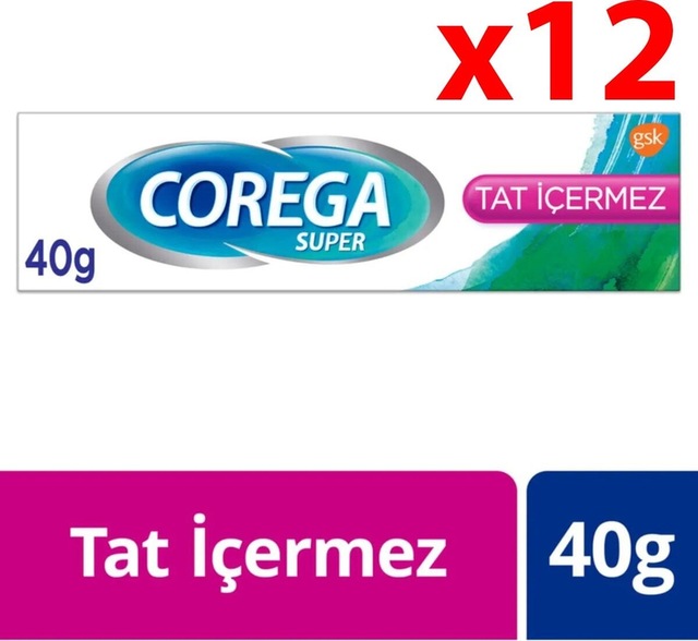 Tat Içermez Protez Yapıştırıcı Krem 40gr 12 Adet Cbkshop