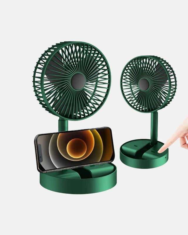 Taşınabilir Katlanabilir Mini Fan 3 Hızlı Kullanım