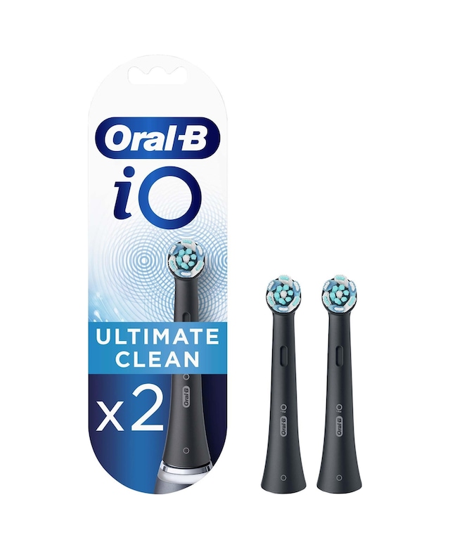 Oral-B iO Ultimate Clean Siyah Diş Fırçası Yedek Başlığı 2'li