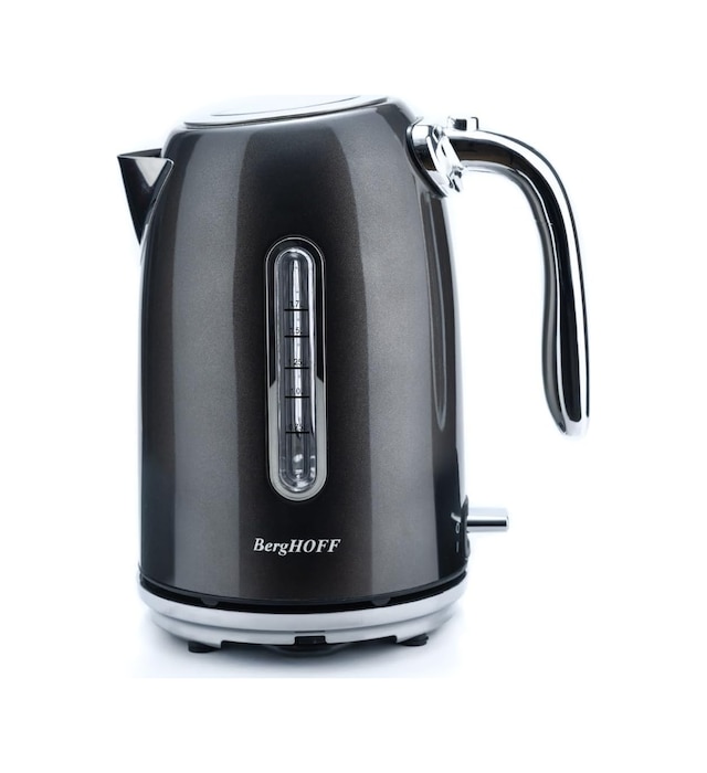 Berghoff Gem Metallic 1.7 Litre Parlak Silver Su Isıtıcısı