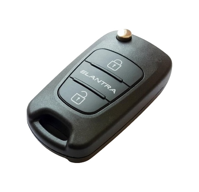 Hyundai Uyumlu Elantra Anahtar Kabı Kumanda Kabı Vidalı Logolu