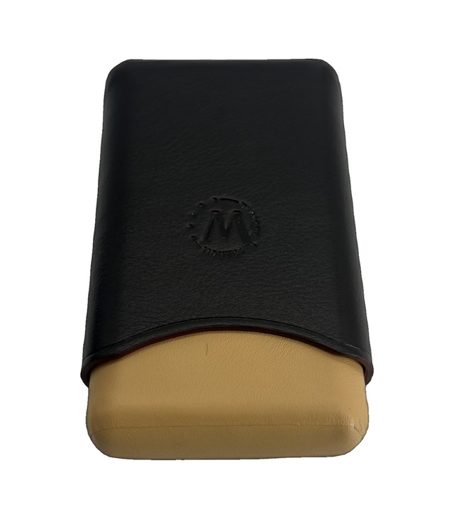 Montes 55 Ring Siyah/sarı Üçlü Puro Kılıfı
