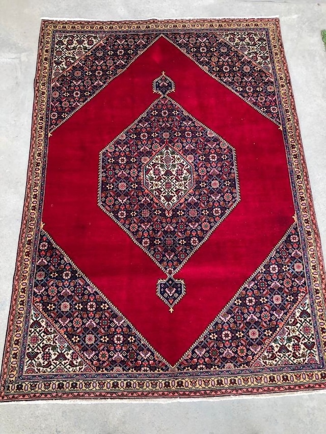 El Dokuma Ipek Yün Iran Tebriz Halı 310X214Cm 009 Teşhir Ürün