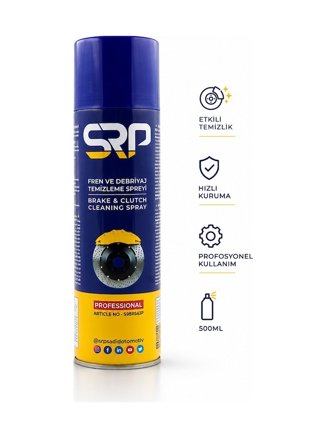 FREN BALATA TEMİZLEME SPREYİ 500 ml ( BRAKE CLEANER)
