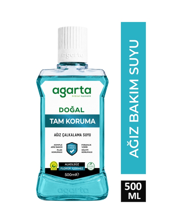 Agarta 500 ML Ağız Bakım Suyu Tam Koruma Alkolsüz