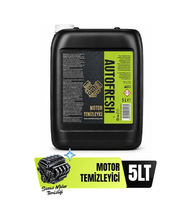 Araç Susuz Motor Yağ Kir Temizleyici Ve Parlatıcı 5lt - Sünger