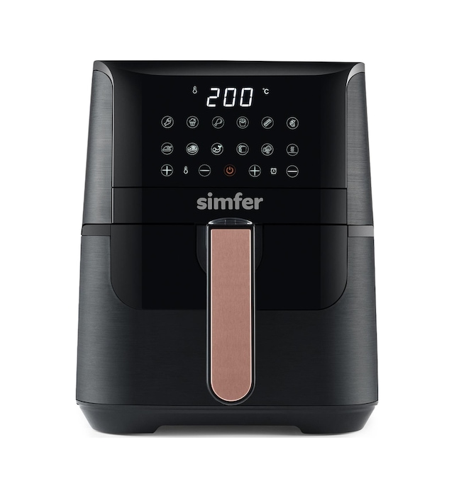 Simfer 6701 4Litre Airfry Smart Dijital Siyah