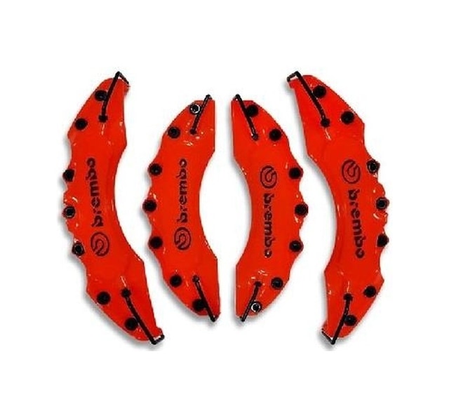 Caliper Balata Kapağı Brbo 4lü Kırmızı Kaliper