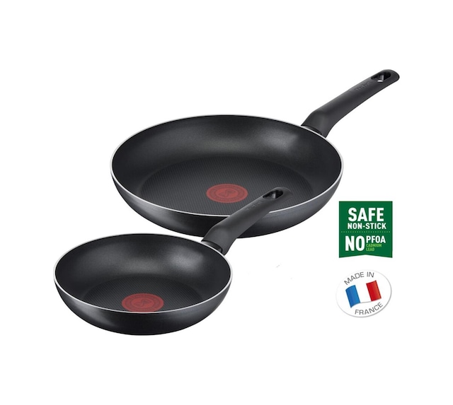 Tefal Titanyum 1X Difüzyon Tabanlı Simple Cook Tava Seti 20 x 26 CM