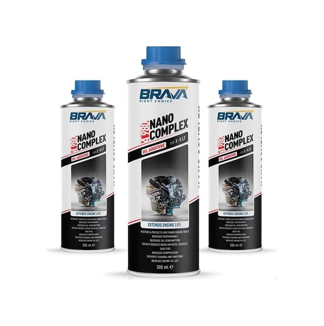 A980 Nano Complex Özel Motor Yağı Katkısı 300 Ml X 3