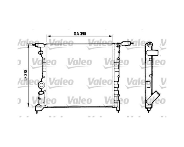 Radyatör - 847 - Clıo - Dpmıx-hb - 1.4 Rn/rt
