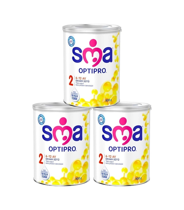 SMA Optipro 2 Probiyotik Devam Sütü 800 gr 3 Adet