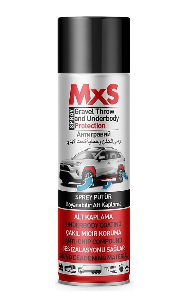 Mxs Pütür Sprey 500 ML Siyah 1 Adet