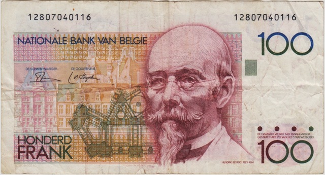 Belçika 100 Frank 1982 Çok Temiz+