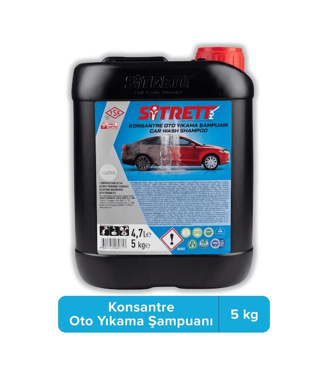 Konsantre Oto Yıkama Şampuanı Pro 5 Kg