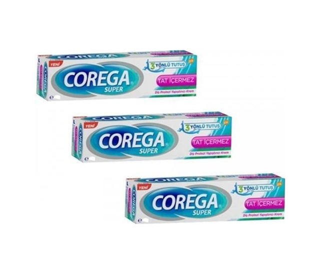 Protez Yapıştırıcı Krem-40 Gr-tatsız-3 Kutu-skt:09/2024