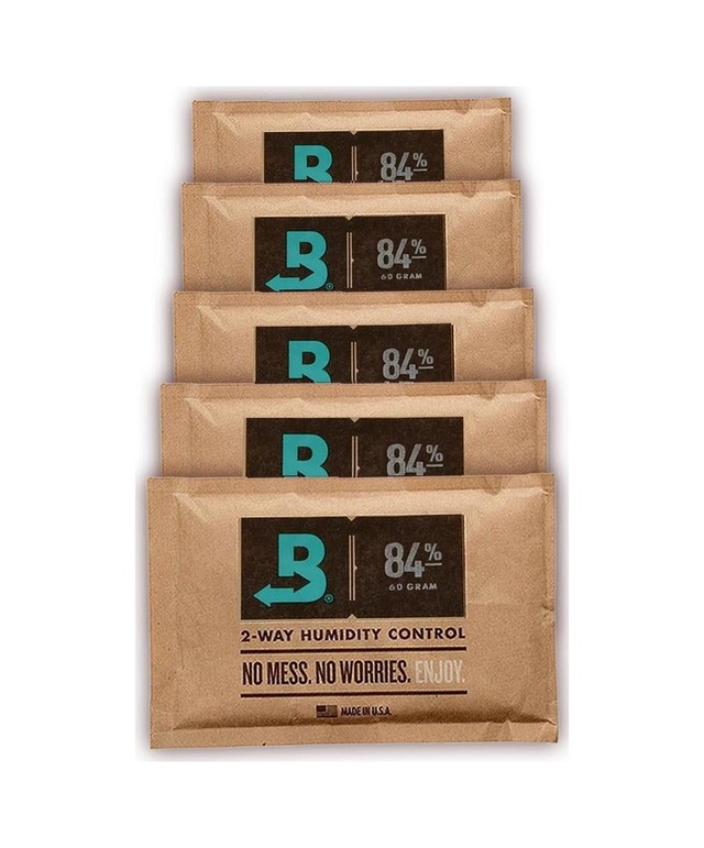 Boveda 84 60g Humidor Puro Kutusu Nemlendirici 5li Eco Paket
