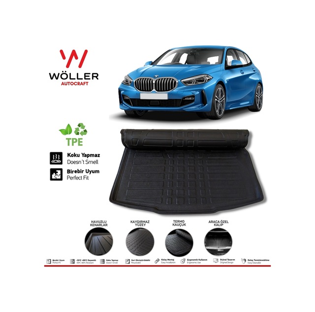 Bmw 1 Serisi Bagaj Havuzu F40 2019 2022 Arası 3D Wöller Ultraf