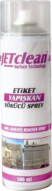 Jetclean Etiket Yapışkan Bant Sökücü Sprey 500ml