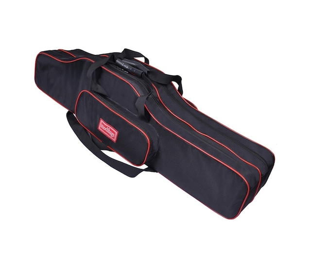 MODİBAGS 90 CM 2 GÖZ SİYAH OLTA ÇANTASI
