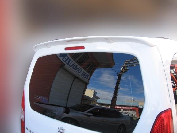 Peugeot Partner Tepee 2009-2018 Beyaz Spoiler