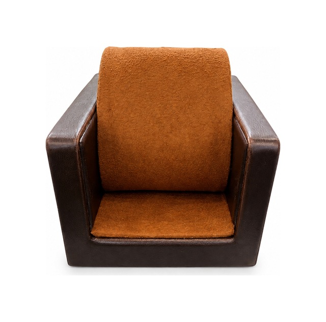 Watch Chair Pull Up Saat Koltuğu Alcantara Yastıklı Tekli Saat Ve Bileklik Standı Taba