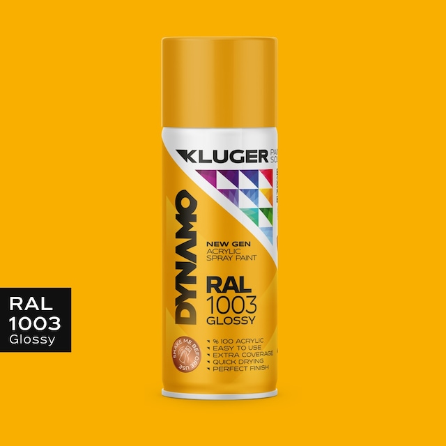 Kluger Taksi Sarı Spey Boya Ral 1003