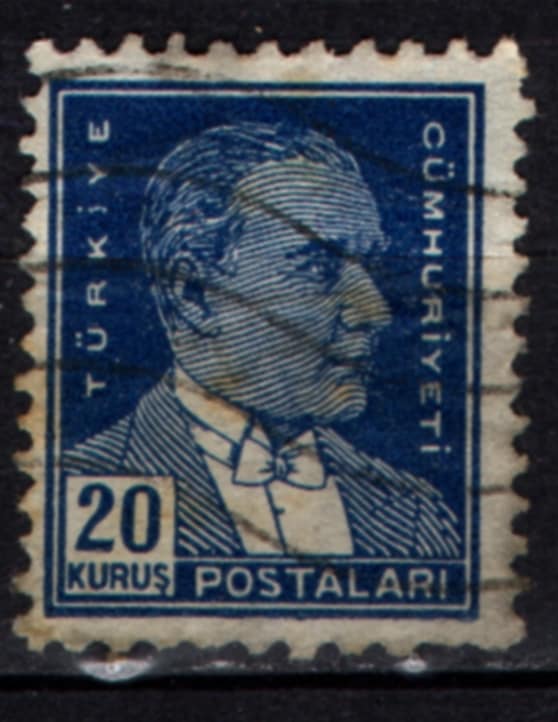 1950-1951 Beşinci Atatürk Serisi 20 Kuruş Tp0729 İsfila1624 Teşhir Ürün