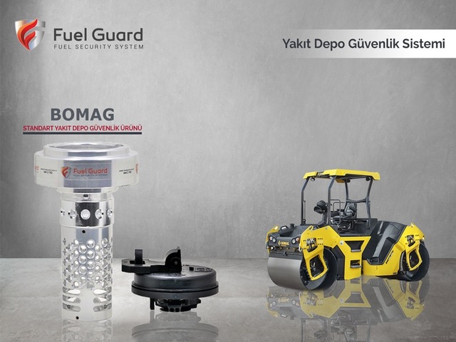 Bomag Asfalt Makinası Yakıt Depo Koruma Cihazı