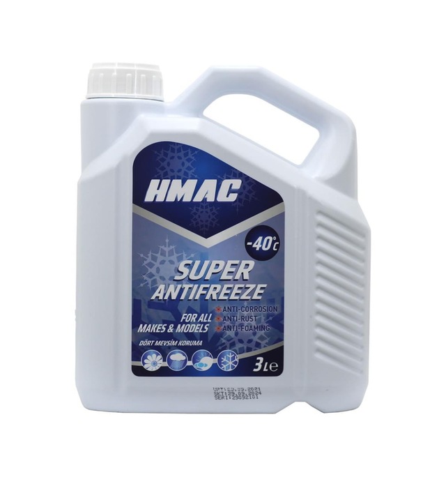 H-Mac Antifriz -40 Derece 3 Lt Uzun Ömürlü Antifiriz Pas Önleyici