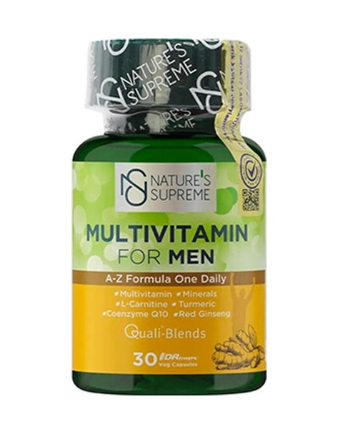 Natures Supreme Multivitamin For Men 30 Kapsül Aromasiz