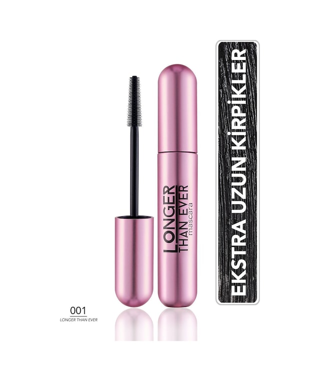 Flormar Longer Than Ever Uzun Görünüm Veren Maskara 001 Black