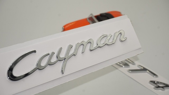 Porsche Cayman Gt4 Bagaj 3M 3D Abs Yazı Logo Amblem Seti (549217872)