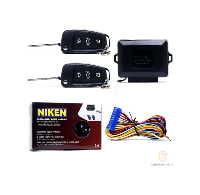 Niken Merkezi Kilit İçin Açma Kapama Kumanda Seti 0540010202