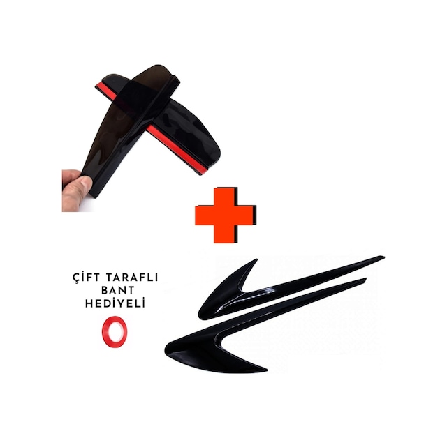 Fiat / Tofaş Uyumlu Uno Çamurluk Venti / Ayna Rüzgarlığı Pianoblack