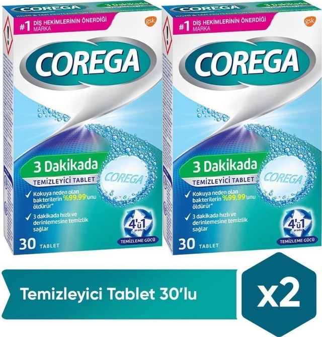 Cleanser Bio Protez Temizleme Tableti 30'lu X 2 Adet