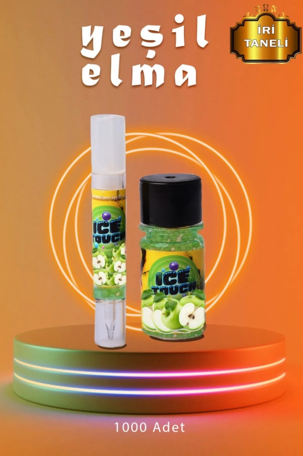 İce Touch Mentol Topu Extra İri Yeşil Elma 1000'li + Aplikatör