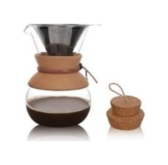Linanware Chemex Filtre Kahve Demleme Isıya Dayanıklı Borosilikat Cam 600 Ml Dsg-32