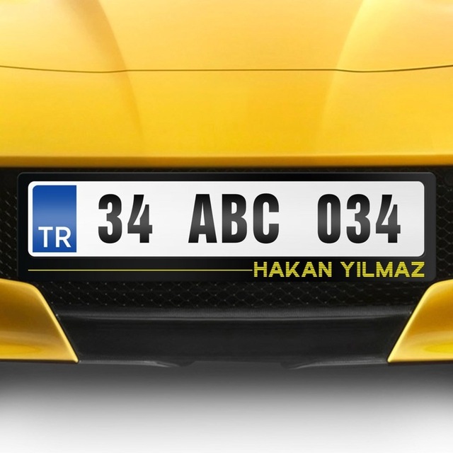 Kişiye Özel Plakalık - 2 296112045