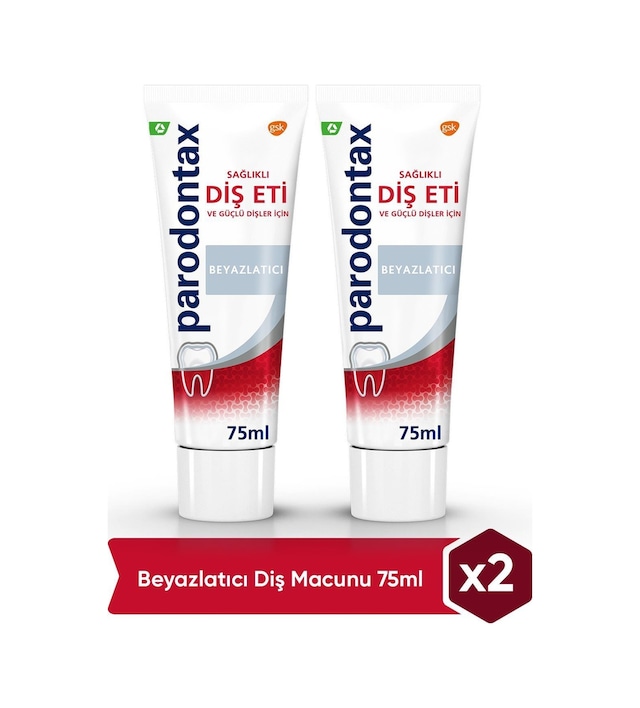 Parodontax Beyazlatıcı Tam Koruma Diş Macunu 2 x 75 ML