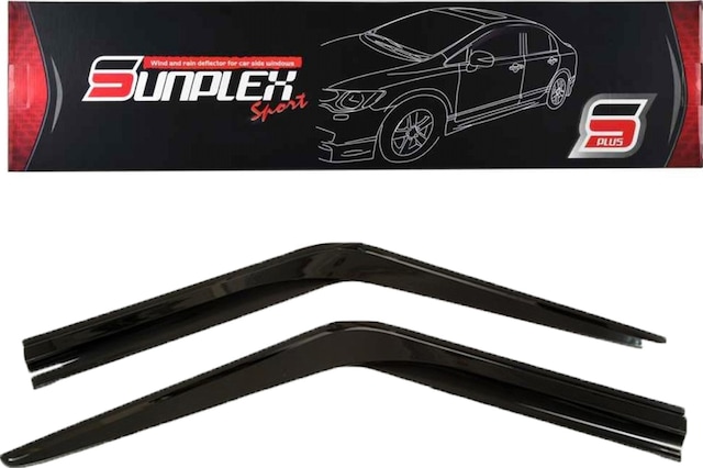 Sunplex Ford Transit 2002-2013 Mugen Cam Rüzgarlığı 2 Li