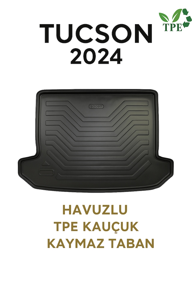 Hyundai Tucson 2024+ Uyumlu 3d Bagaj Havuzu Premium