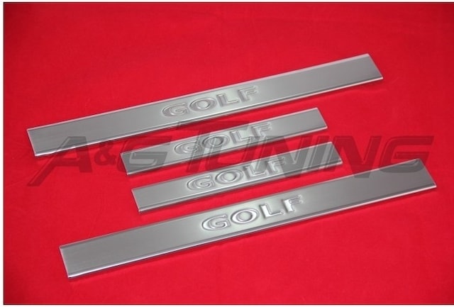 Volkswagen Golf 6 Krom Kapı Eşiği Tk 2009-2012 Paslanmaz Çelik N11.569