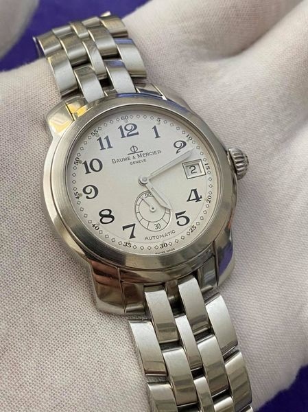 Baume & Mercier Mv045221 Çelik Kordon Erkek Kol Saati 2.El Teşhir Ürün