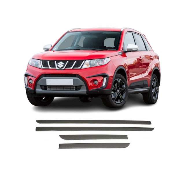 Agtuning Suzuki Vitara Krom Yan Kapı Çıtası 2016 ve Üzeri Paslanmaz Çelik