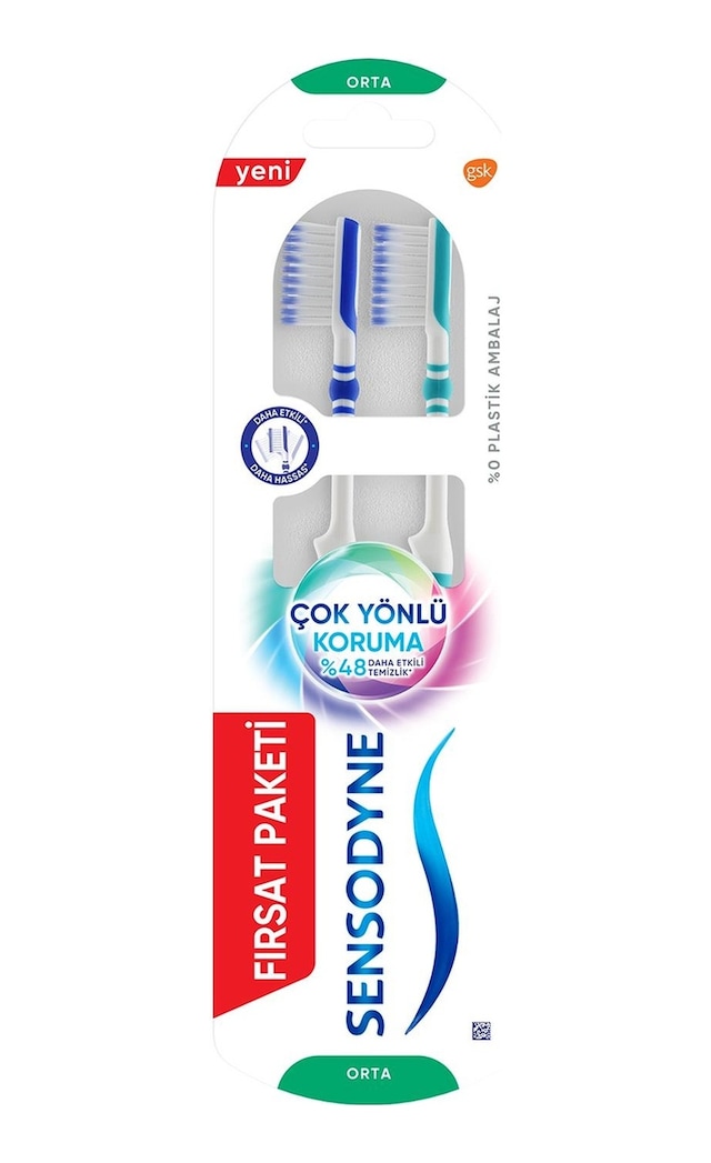 Sensodyne Çok Yönlü Koruma Diş Fırçası 2'li